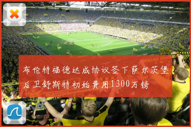 布伦特福德达成协议签下萨尔茨堡后卫舒斯特初始费用1300万镑