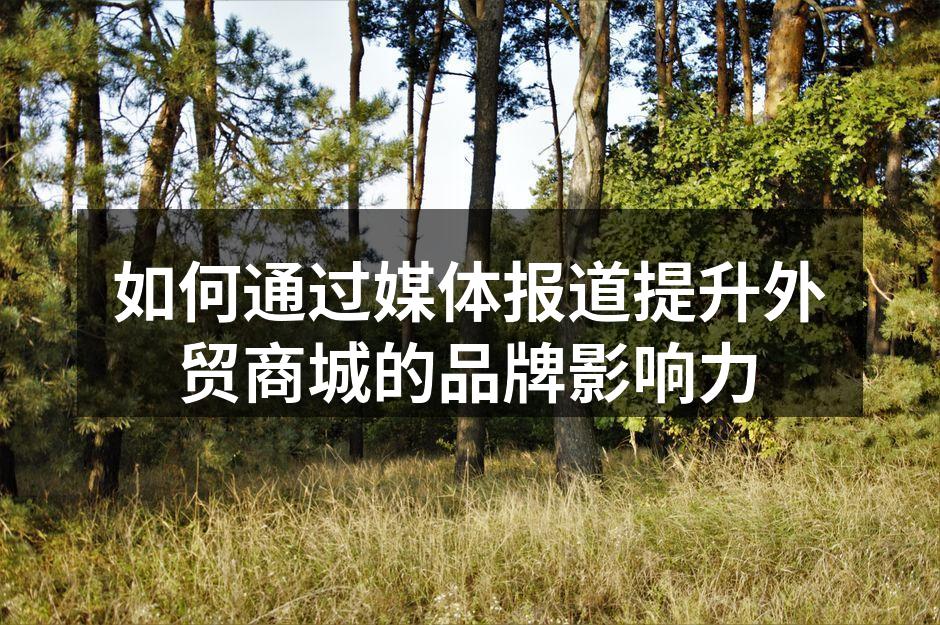 媒体报道助力品牌曝光
